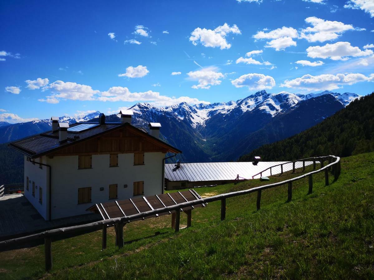 Hotel Restor Natura Malga Mondent Pracorno di Rabbi Exterior foto